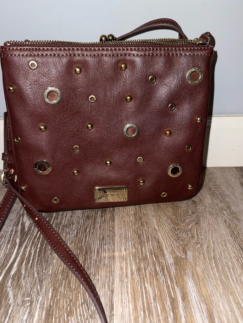 Nine West Maroon Women's Crossbody Bag